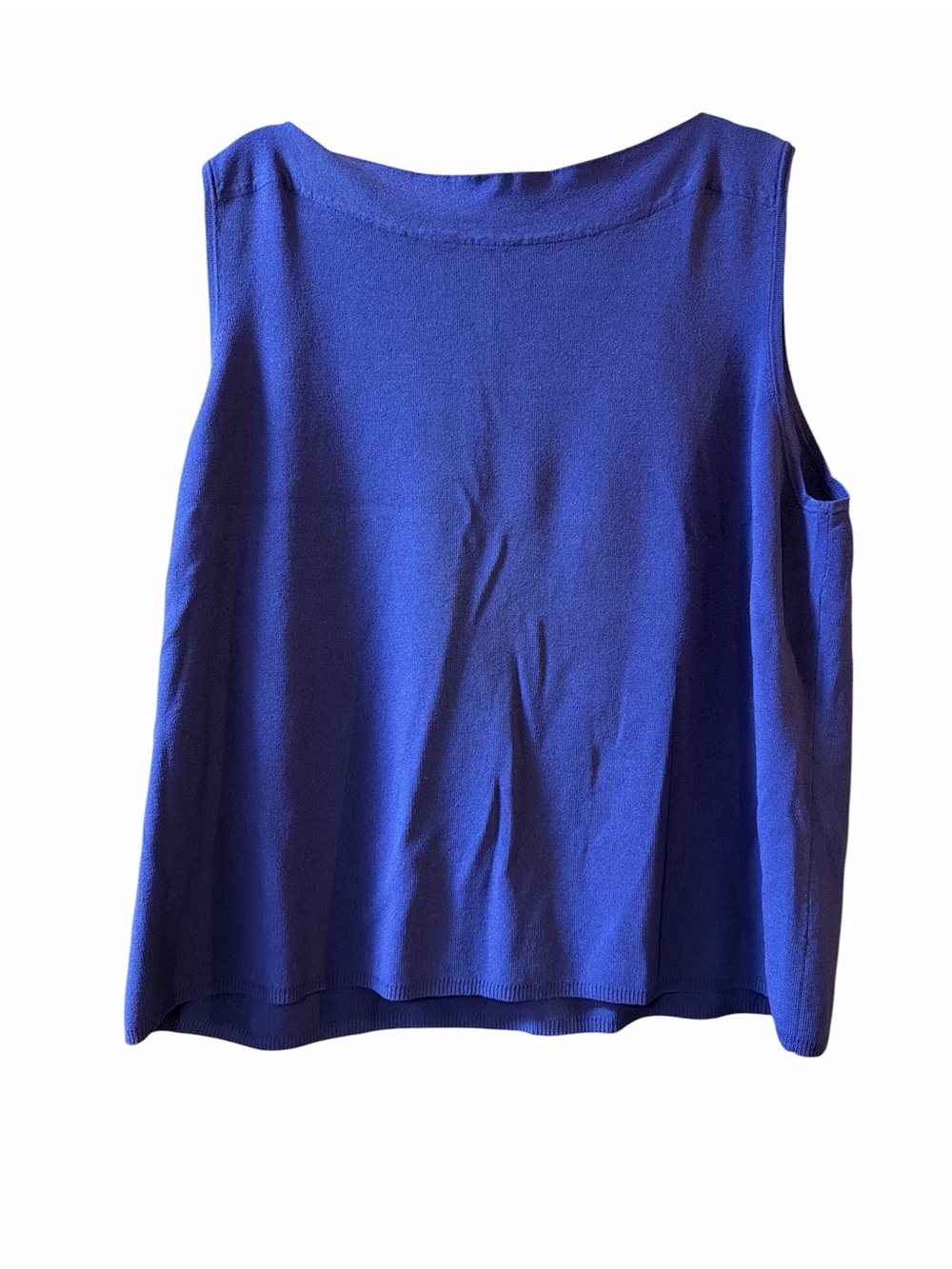 Women's Sleeveless Knit Tank Top - Purple 3X